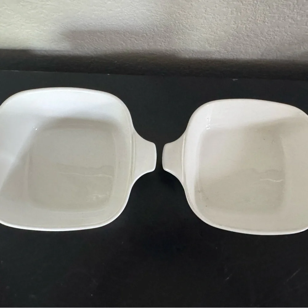 Vintage Corningware Floral Design Baking Dishes